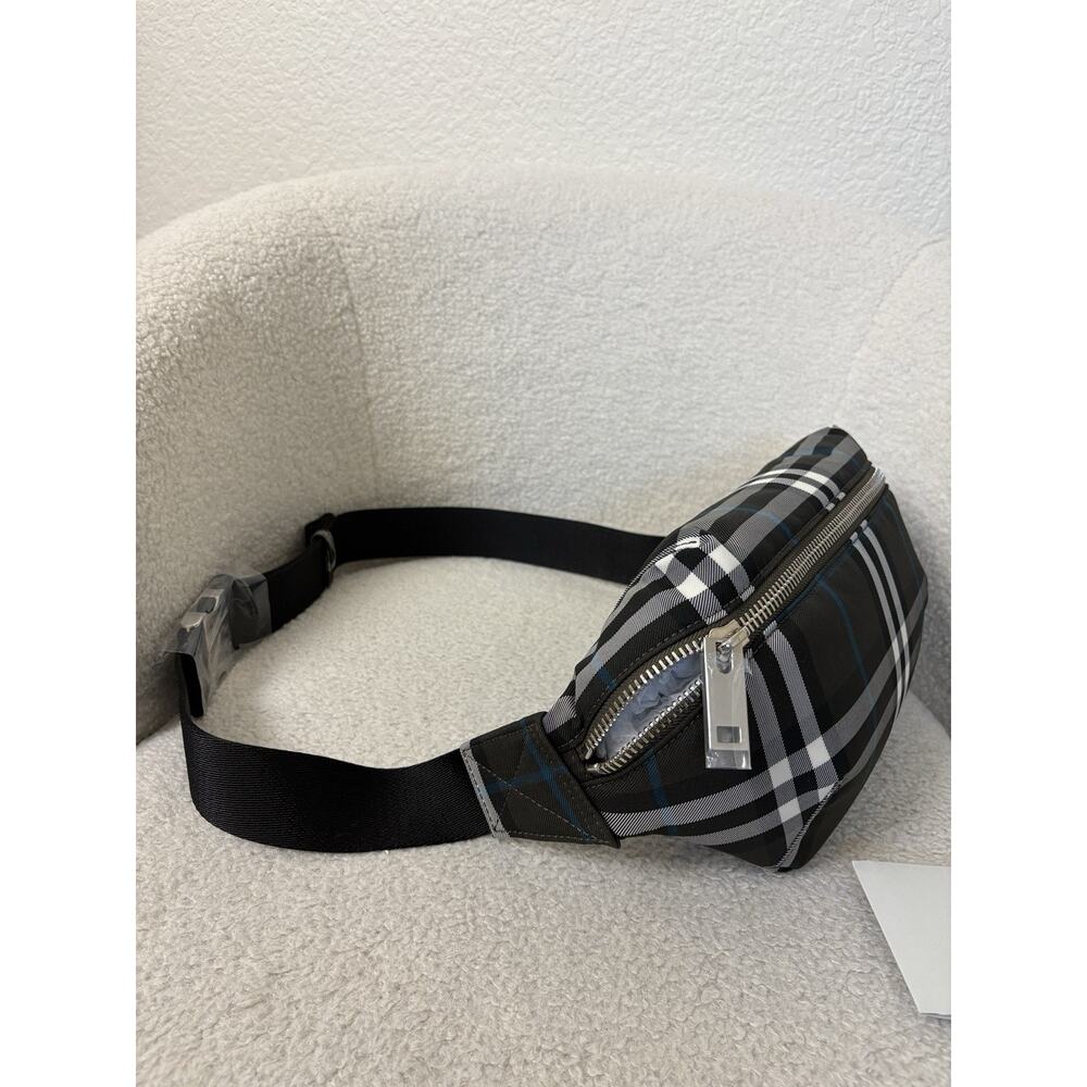 Burberry Checked Print Bum Bag - Picture 5 of 8